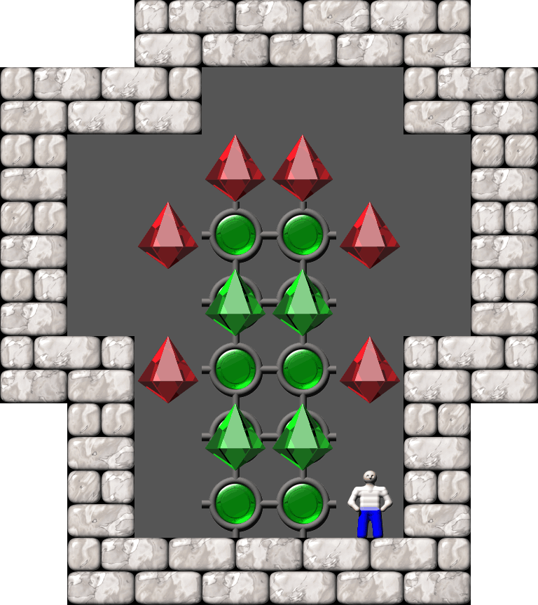 Sokoban Remodel Club level 52